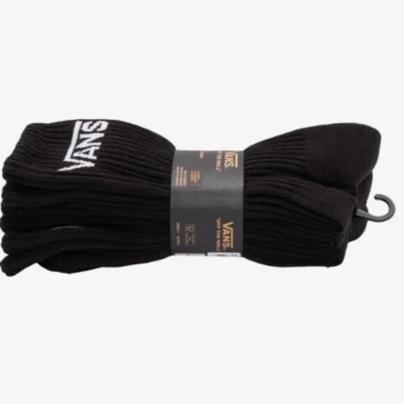 Vans Black White Backpack & 3 Pairs Vans Black Socks Men Size 9.5-13 Bundle NWT - Picture 5 of 10